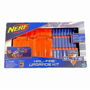 Nerf N-Strike Elite Hail Fire Upgrade Kit 4 Clips 24 Darts A0091 New NIB